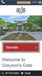 Mobile Screenshot of greysonsgateapts.com